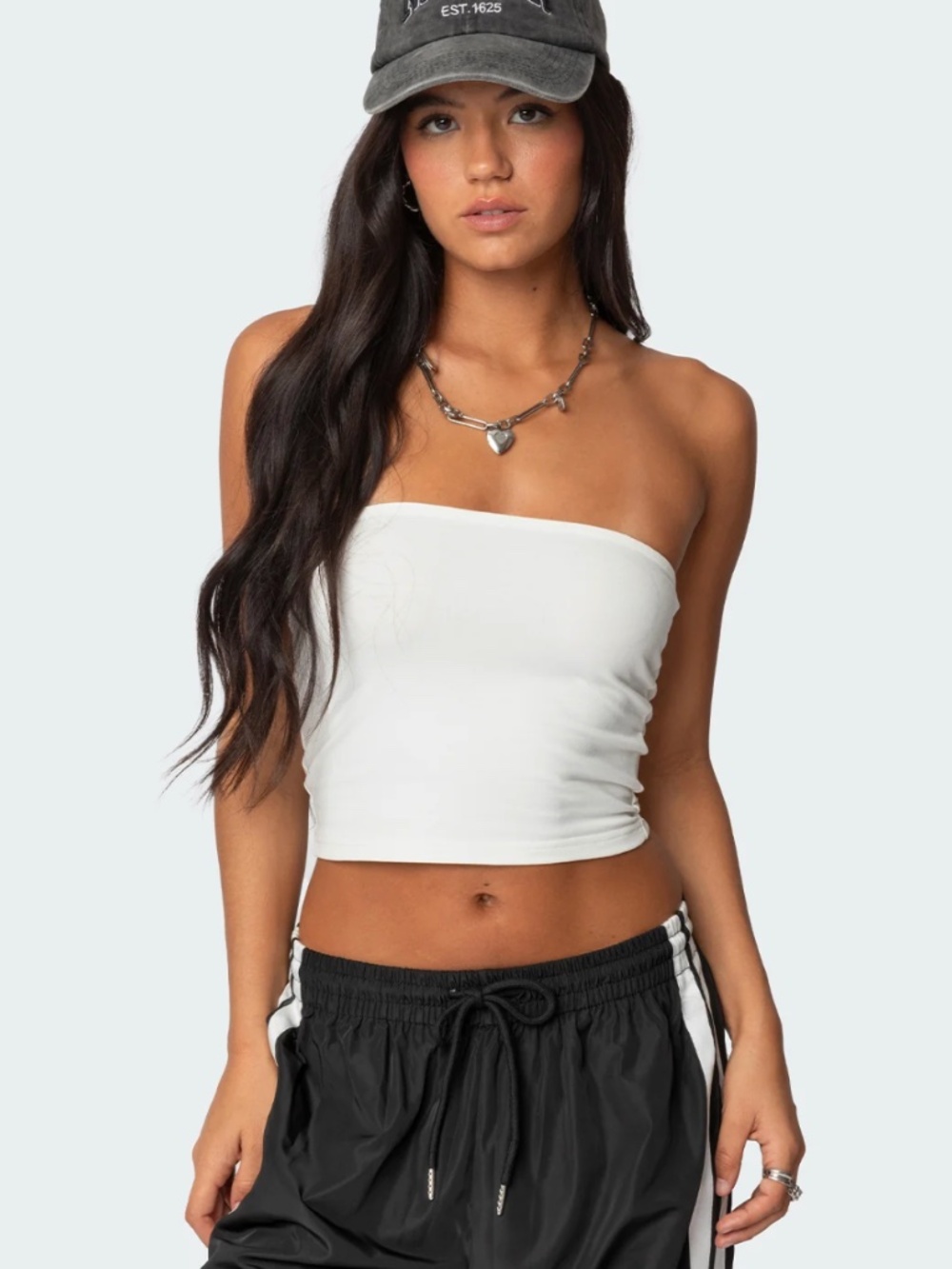 EDIKTED WHITE TUBE TOP